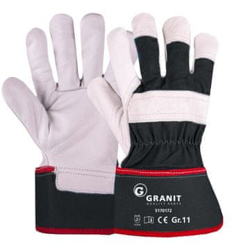 Granit Usnjene rokavice velikost 11 (2XL) 12 parov NE