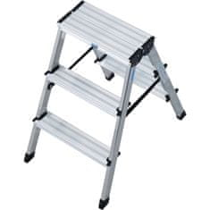 KRAUSE Dvostopenjska lestev 150 kg 650 mm 2x3