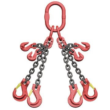 PEWAG Verižna zanka G8, 2-kraka, 3000x8mm, 3000kg