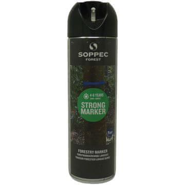 Soppec Marker sprej za označevanje črne barve 500 ml