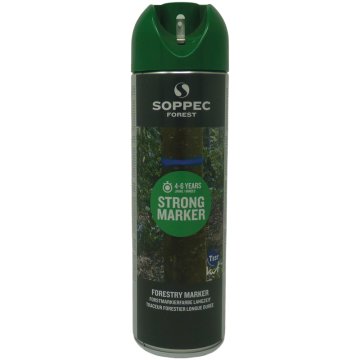 Soppec Marker sprej za označevanje zelena barva 500 ml