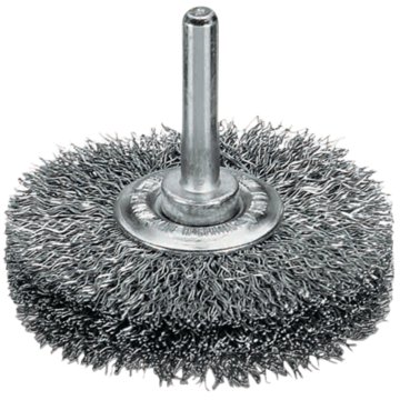 Granit Diskasta krtača z gredjo, jeklo V2A, premer 50 mm