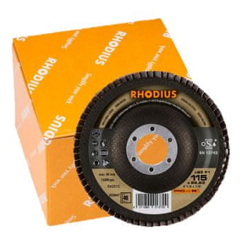 Rhodius Brusilni kolut z lamelnim diskom 115 mm K40 10 kosov.