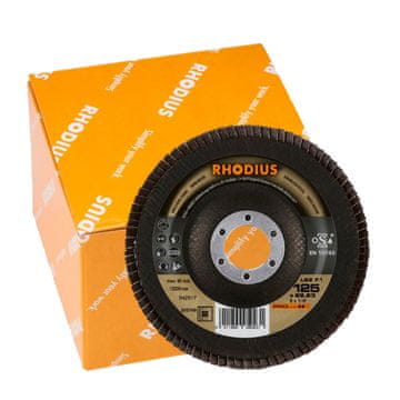 Rhodius Brusilni kolut z lamelnim diskom 125 mm K120 10 kosov.
