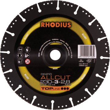 Rhodius univerzalni diamantni rezalni disk 125 mm