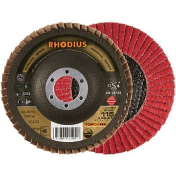Rhodius Brusilni kolut z lamelnim diskom Ø 115 mm K40