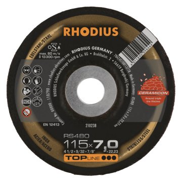 Granit Brusilna plošča 125x7x22 mm RHODIUS RS480