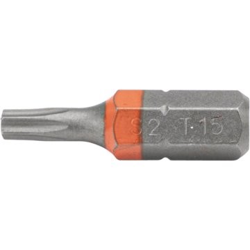 Granit TORX T15 nastavek 1/4 palca 25 mm S2 10 kosov.