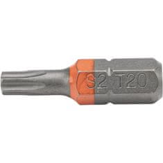 Granit TORX T20 nastavek 1/4 palca 25 mm S2 10 kosov.