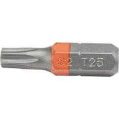 Granit TORX T25 nastavek 1/4 palca 25 mm S2 10 kosov.
