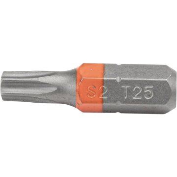Granit TORX T25 nastavek 1/4 palca 25 mm S2 10 kosov.