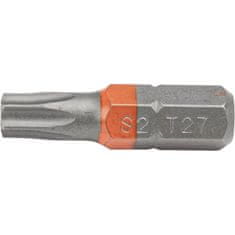 Granit TORX T27 nastavek 1/4 palca 25 mm S2 10 kosov.