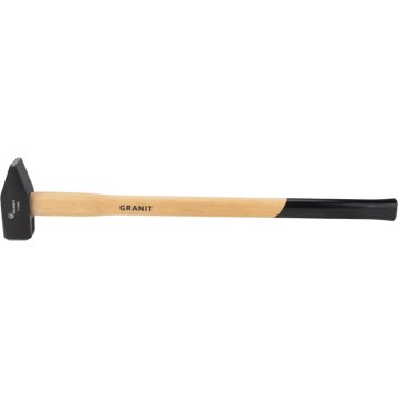 Granit Kovano gradbeno kladivo, ključavničarsko kladivo 3kg 800mm