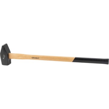 Granit Kovano gradbeno kladivo, ključavničarsko kladivo 5 kg 900 mm
