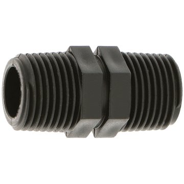 Granit Dvojni priključek za bradavico 1/2 palca PVC plastika