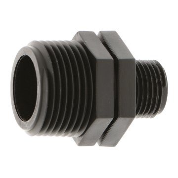 Granit Dvojna redukcijska spojka 1 palec x 1/2 iz PP PVC