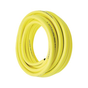 PVC vrtna cev za vodo rumena 1" palec 25 mm 25 m