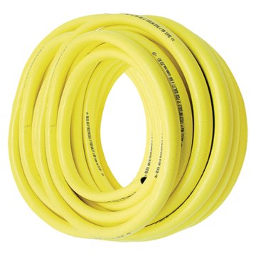 PVC vrtna cev za vodo rumena 1" palca 25 mm 100 m