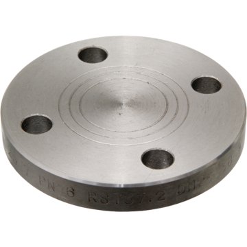 Granit Prirobnični čep DN 100 220x180x18 mm 8 lukenj za priključek jeklene cevi