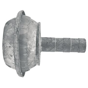 Granit 4" čep z tulcem za 2" cev A 50/2" dolžine 304 mm Berselli kapljična cev