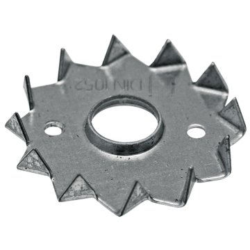 Granit Dvostranska konica Ø48 mm, luknja Ø17 mm, jeklo, za lesene spoje