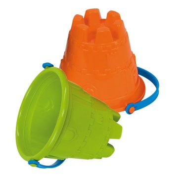 Gowi Bucket Castle 1 kos oranžna