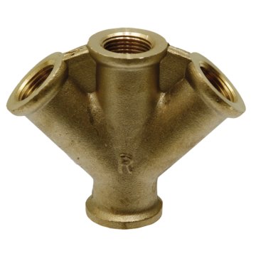 Granit Dvojni razdelilnik s priključki G 3/8" 67 mm DO21