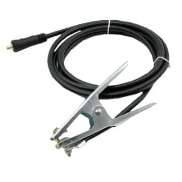 Granit PVC ozemljitveni kabel s sponko 150A 16 mm2 fi 9 mm x 3 m