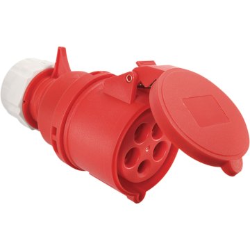 Granit CEE vtič s pokrovom 400V 32A 5-pinski IP44