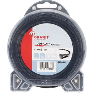 Granit Spiralna najlonska rezalna nit Pro Cut, 2,4 mm, 15 m