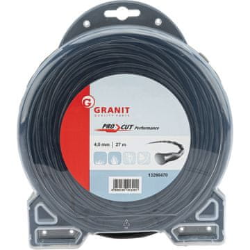 Granit Spiralna najlonska rezalna nit Pro Cut, 4,0 mm, 27 m