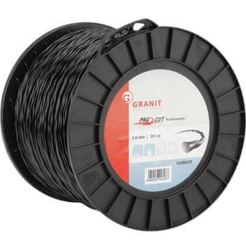 Granit Pro Cut spiralna najlonska vrvica 2,4 mm 351 m