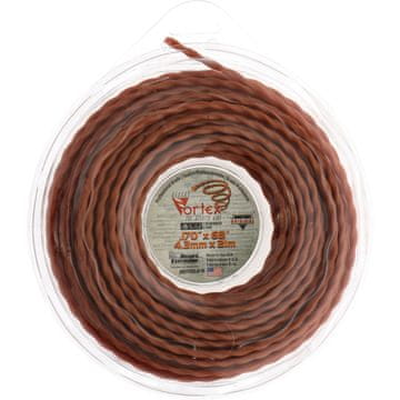 DE Vortex aluminijasta najlonska rezalna nit, 4,3 mm, 21 m
