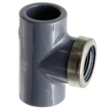 Granit PVC-U T-kos D1 25 mm B 19 mm C 17 mm Z1 13,5 mm 16 za kapalno cev