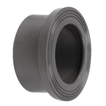Granit PVC-U prirobnični tulec DN 110 notranji premer 125 mm kapalna cev 170x69x5 mm