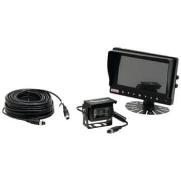 Granit Video sistem, komplet vzvratne kamere, 7-palčni LCD, 130-stopinjski kot, IP69K, L=20m