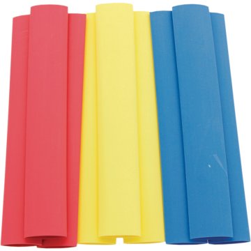 Granit Komplet termoskrčljivih cevi L=125 mm, krčenje 12,5-6,4 mm 2:1, 9 kosov