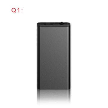 KJB Ultra tanek mini diktafon Q1 16 GB z glasovno aktivacijo