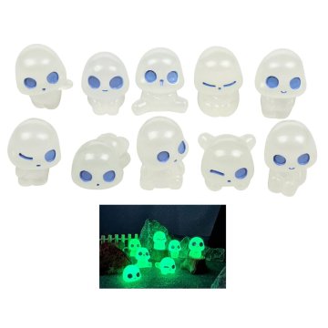 Merco Svetleči okraski Alien 10 kosov zeleni paket 1 komplet