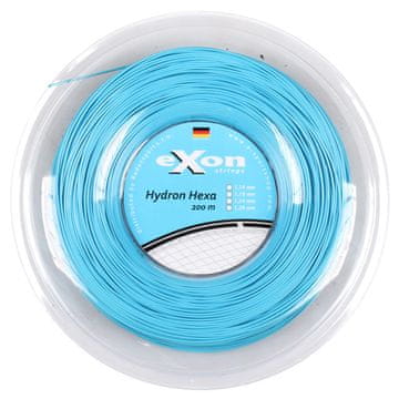 Exon Hydron Hexa teniška pletenica 200 m modra premer 1,19