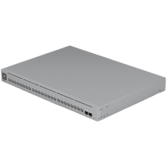 Ubiquiti 24-port, Layer 3 Etherlighting switch with 2.5 GbE, 8x 2.5 GbE RJ45 ports, 16x GbE RJ45 ports, 2x 10G SFP+ ports