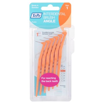 Tepe Angle 0,45 mm medzobna ščetka s premerom 0,45 mm 6 kos unisex