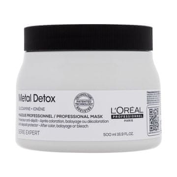 L’Oréal Metal Detox Professional Mask maska za globinsko nego las po barvanju