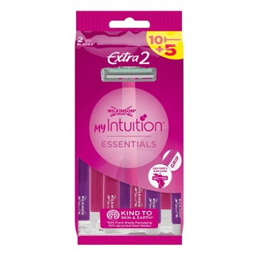 Wilkinson Sword Brivniki za enkratno uporabo My Intuition Essentials 10 + 5 kosov