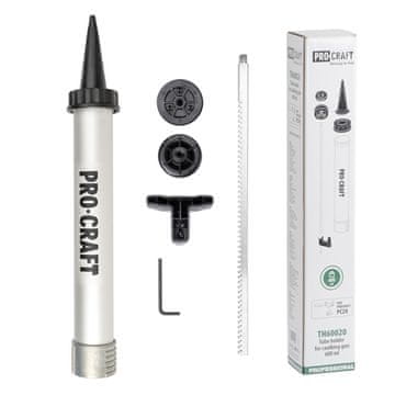 Procraft ALU posoda za tubo 600 ml za mehke tube TH60020 for cordless caulking gun PC20bb