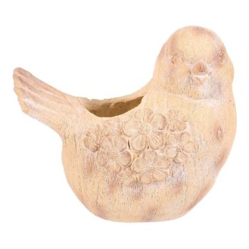 Autronic Embalaža za rože Bird - for flowers, magnesium, flower pattern, wood imitation (SM508)