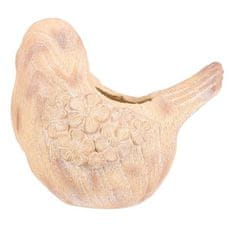 Autronic Embalaža za rože Bird - for flowers, magnesium, flower pattern, wood imitation (SM508)