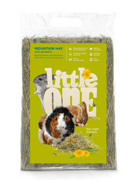 LITTLE ONE sušeno gorsko seno z regratom, 5 x 400 g