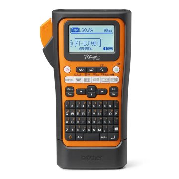 Brother tiskalnik samolepilnih etiket PT-E310BTVP / 18 mm / USB / bat. delovanje / ohišje