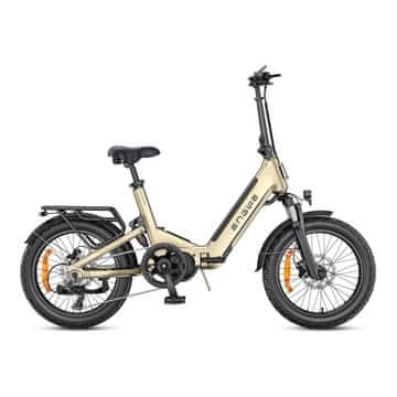 Engwe L20 3.0 PRO zložljivo električno kolo 250 w baterija 48 v 15 ah 25 km/h doseg do 140 km navor 100 nm zlata